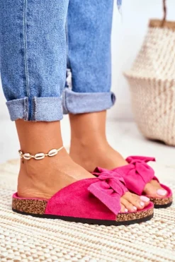 Klapki Na Korkowej Podeszwie Fuksja Wendy