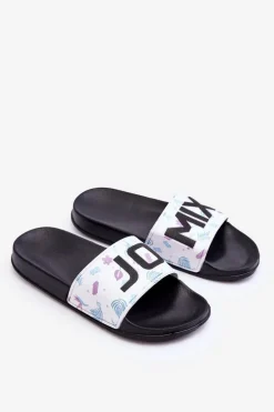 Klasyczne Damskie Klapki Czarne Jomix