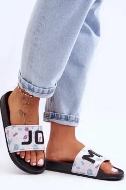 Klasyczne Damskie Klapki Czarne Jomix