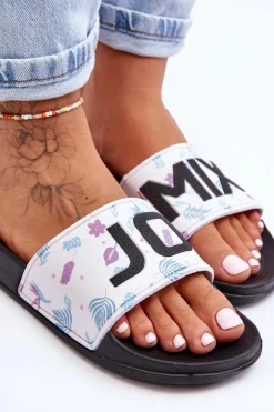 Klasyczne Damskie Klapki Czarne Jomix