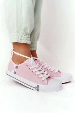 Klasyczne Damskie Trampki BIG STAR HH274110 Jasny Róż