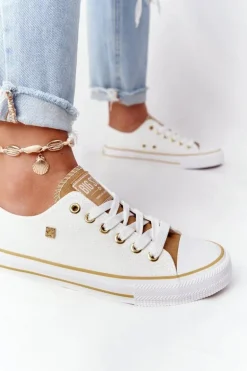 Klasyczne Damskie Trampki BIG STAR HH274458 Białe