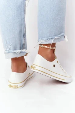 Klasyczne Damskie Trampki BIG STAR HH274458 Białe