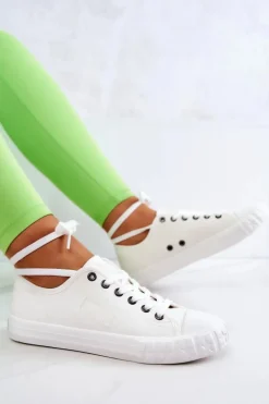 Klasyczne Damskie Trampki BIG STAR JJ274493 Białe