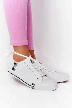 Klasyczne Damskie Trampki BIG STAR HH274109 Białe