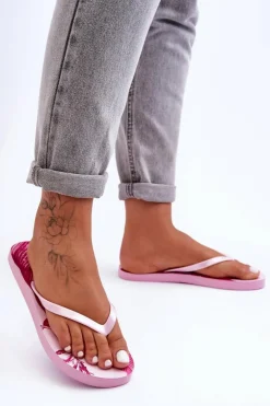 Klasyczne Klapki Japonki 4F 4FSS23FFLIF060-54S Różowe