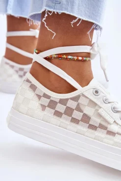 Klasyczne Niskie Trampki Big Star LL274071 Białe