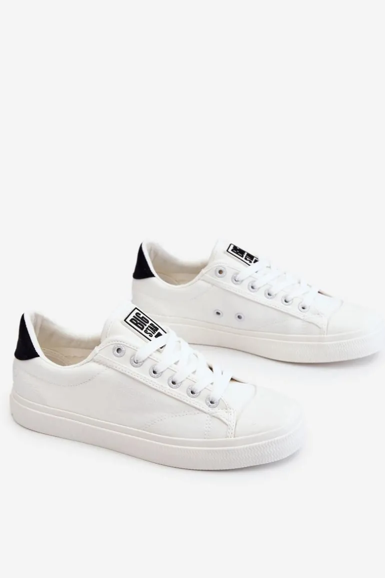 Klasyczne Niskie Trampki Big Star LL274091 Białe
