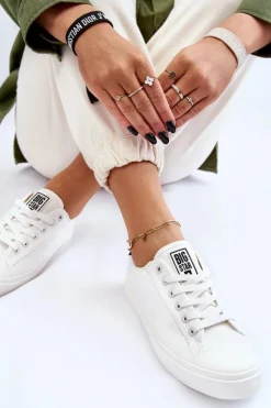 Klasyczne Niskie Trampki Big Star LL274091 Białe