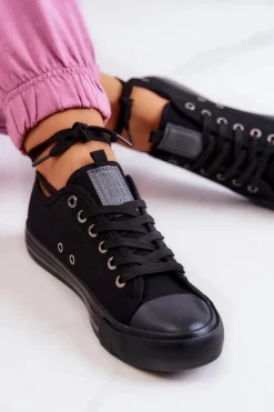 Klasyczne Niskie Trampki Big Star JJ274257 Czarne