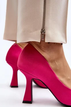 Klasyczne Szpilki W Szpic Fuksja Delimena