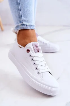 Klasyczne Trampki Cross Jeans JJ2R4017C Białe