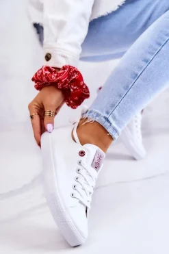 Klasyczne Trampki Cross Jeans JJ2R4017C Białe