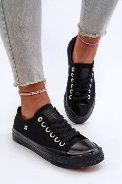 Klasyczne Trampki Damskie Big Star NN274284 Czarne