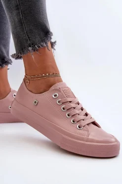 Klasyczne Trampki Damskie Big Star NN274291 Różowe