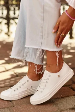 Klasyczne Trampki Damskie Big Star NN274285 Białe