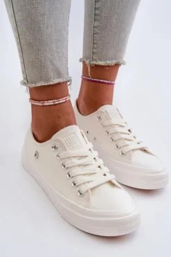 Klasyczne Trampki Damskie Big Star NN274285 Białe