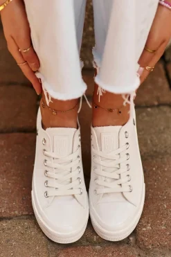 Klasyczne Trampki Damskie Big Star NN274285 Białe