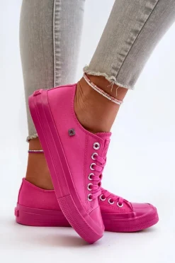 Klasyczne Trampki Damskie Big Star NN274290 Fuksja