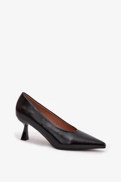 Lakierowane Czółenka Na Szpilce Czarne Gavrielle