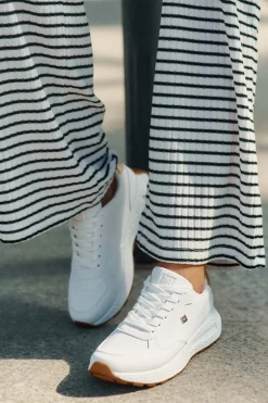 Lekkie Buty Sportowe Damskie Big Star RR274629 HI-POLY SYSTEM Białe