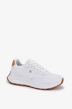 Lekkie Buty Sportowe Damskie Big Star RR274629 HI-POLY SYSTEM Białe