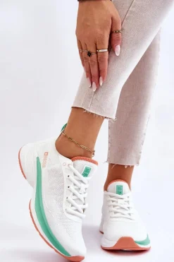 Lekkie Buty Sportowe Memory Foam System Big Star LL274328 Białe
