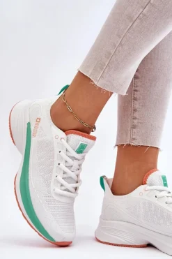 Lekkie Buty Sportowe Memory Foam System Big Star LL274328 Białe