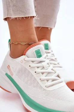 Lekkie Buty Sportowe Memory Foam System Big Star LL274328 Białe