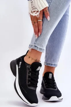 Lekkie Buty Sportowe Memory Foam System Big Star LL274327 Czarne