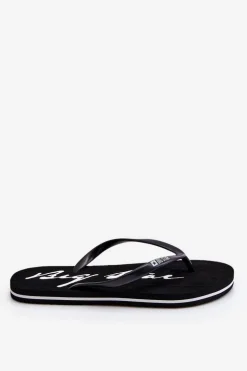 Lekkie Damskie Klapki Japonki Big Star LL274761 Czarne