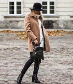 Lu Boo Czarne Botki na Słupku Cyrkonie Halsey