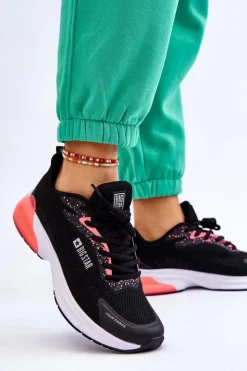 Modne Buty Sportowe Memory Foam System Big Star LL274318 Czarne