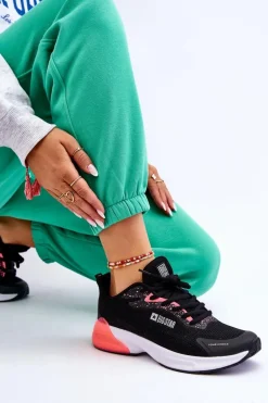 Modne Buty Sportowe Memory Foam System Big Star LL274318 Czarne