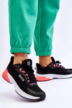 Modne Buty Sportowe Memory Foam System Big Star LL274318 Czarne