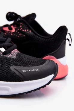 Modne Buty Sportowe Memory Foam System Big Star LL274318 Czarne