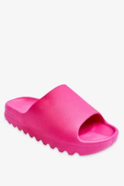 Modne Klapki Na Platformie Fuksja Estella