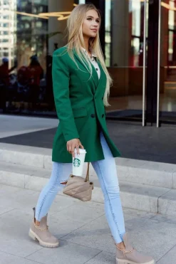 Modne Zamszowe Botki Z Wycięciem Beżowe Lemar Forget Me