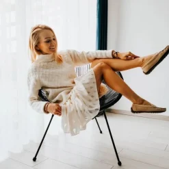 Mokasyny Damskie Beżowe Zamszowe Bolero