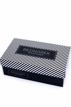 Męskie Półbuty Bednarek Nubukowe Granatowe Atletos