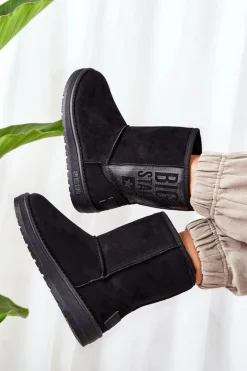 Śniegowce Big Star EE274415 Czarne