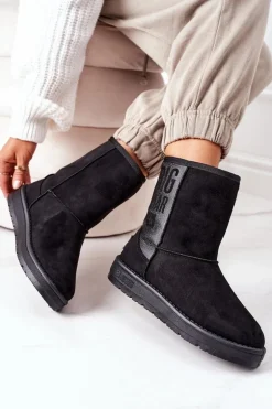 Śniegowce Big Star EE274415 Czarne