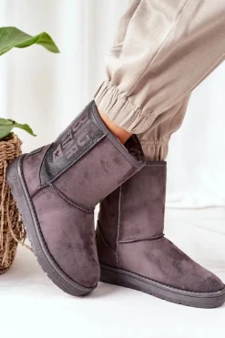 Śniegowce Big Star EE274417 Szare