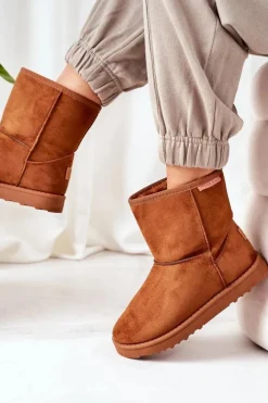 Śniegowce Cross Jeans EE2R4028C Brązowe