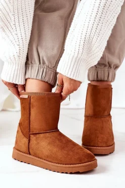 Śniegowce Cross Jeans EE2R4028C Brązowe