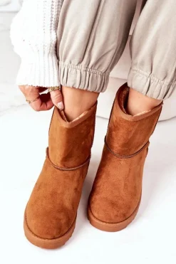 Śniegowce Cross Jeans EE2R4028C Brązowe