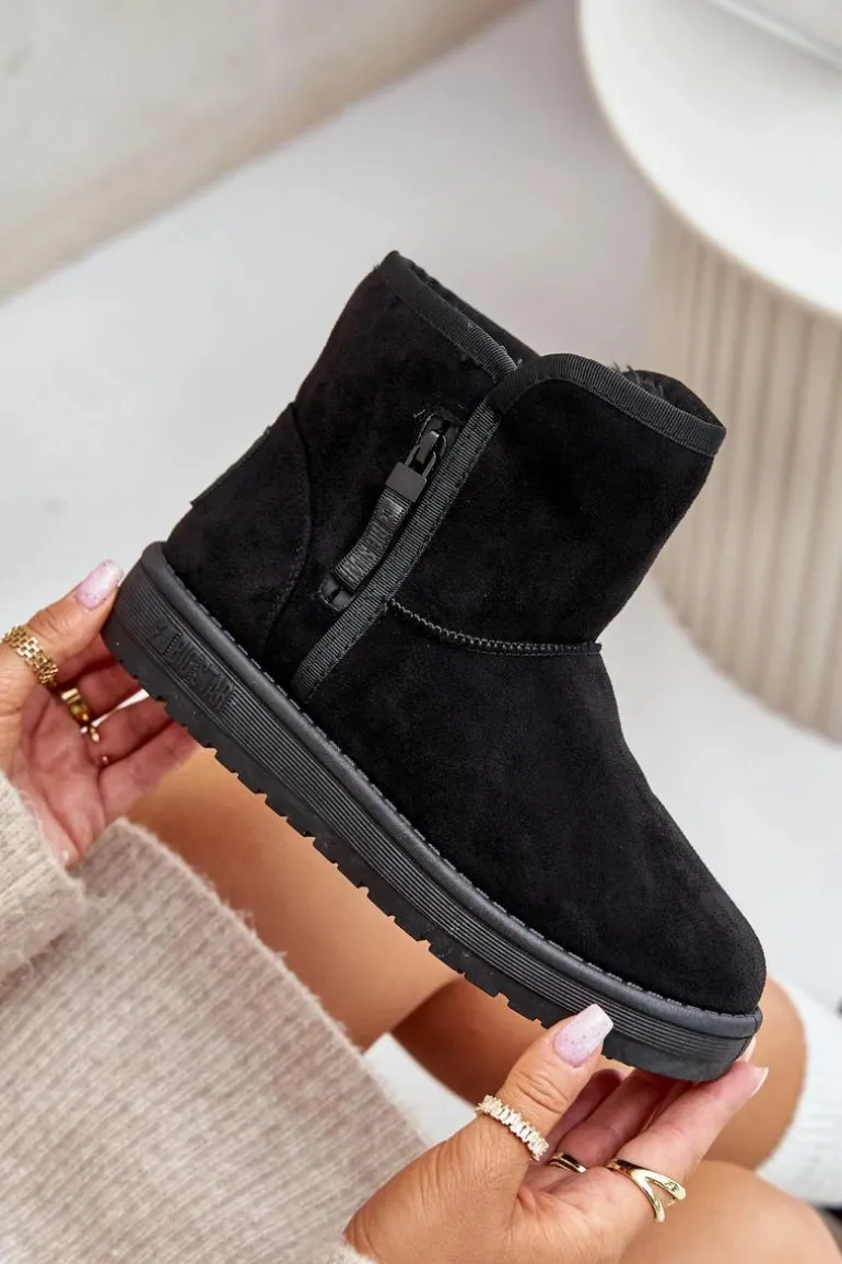 Śniegowce Damskie Big Star OO274A163 Czarne