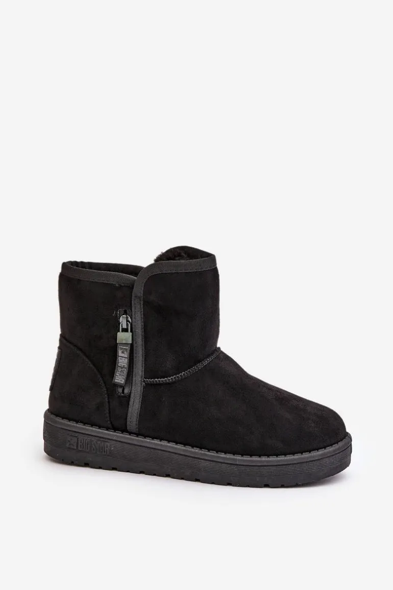 Śniegowce Damskie Big Star OO274A163 Czarne