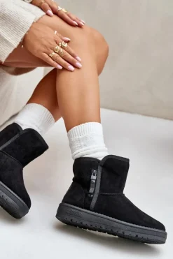 Śniegowce Damskie Big Star OO274A163 Czarne