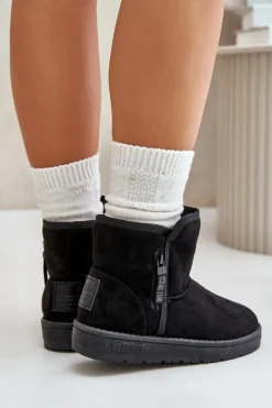 Śniegowce Damskie Big Star OO274A163 Czarne